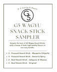 G5 Wagyu Snack Stick Sampler G FIVE Cattle & Meats
