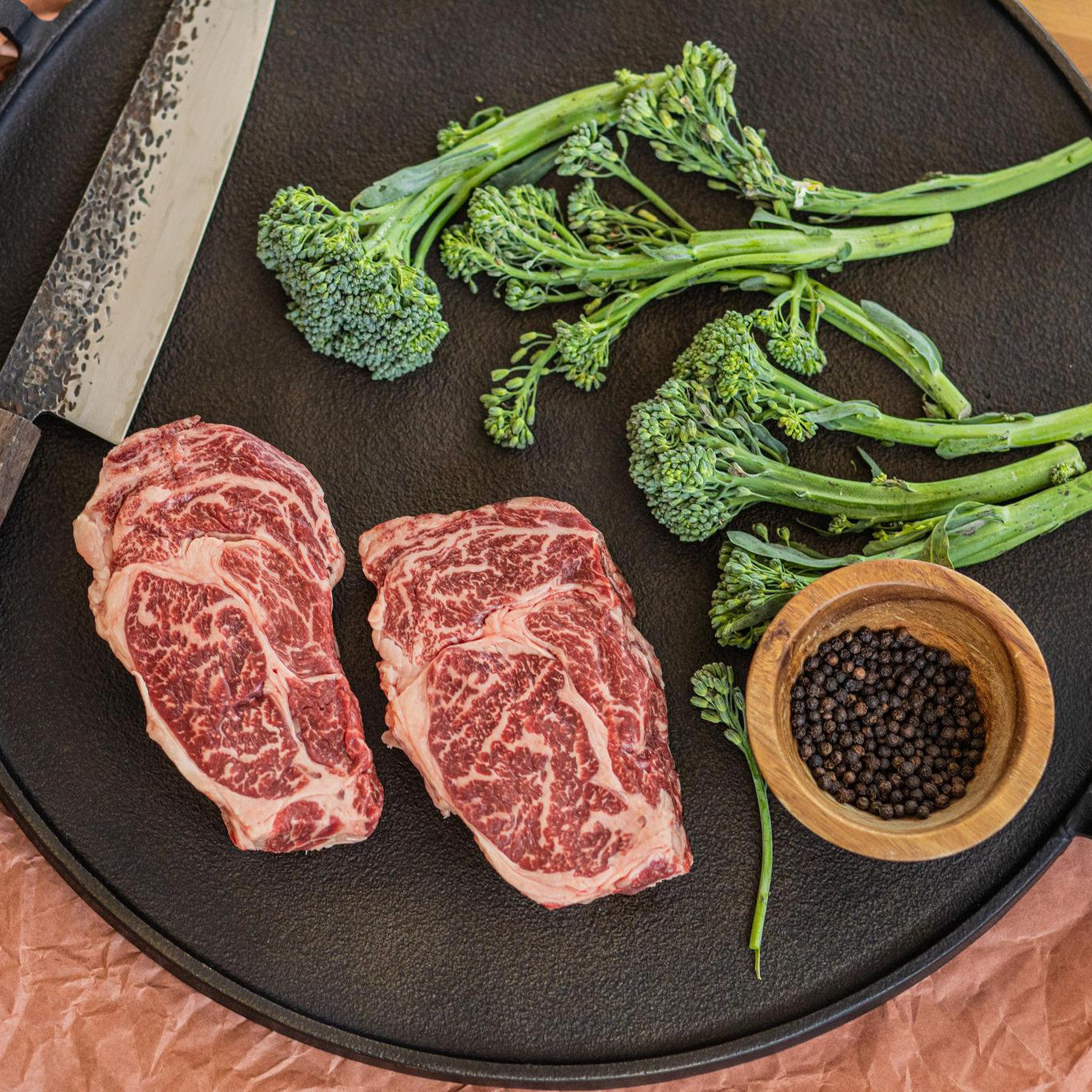 CowParde ムーヨークセレブレーション(大) Chuck Eye Steak | Fullblood Wagyu Gold & Reserve – G FIVE Cattle