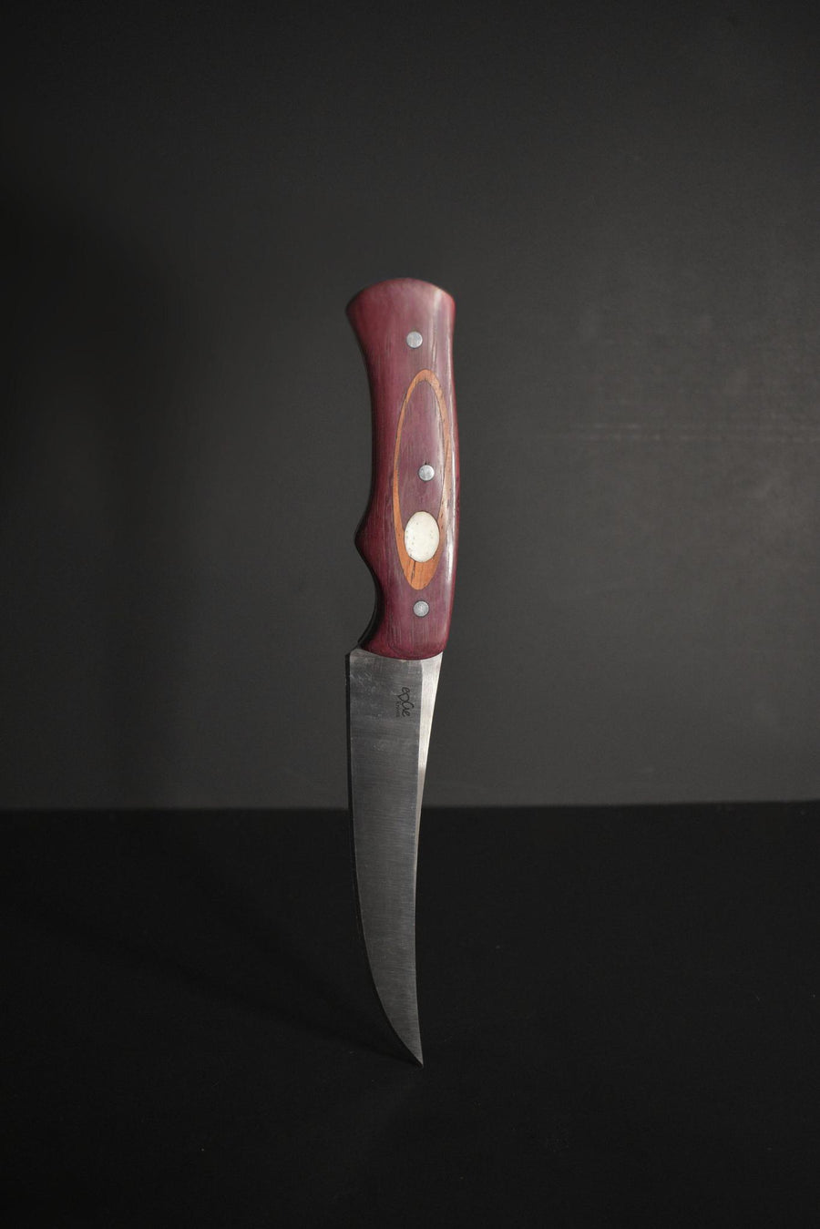 Hand Made Edge Knives - Kitchen Knife/Block