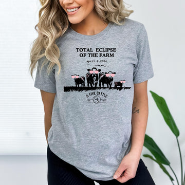 2024 Total Eclipse of the Farm T-Shirt
