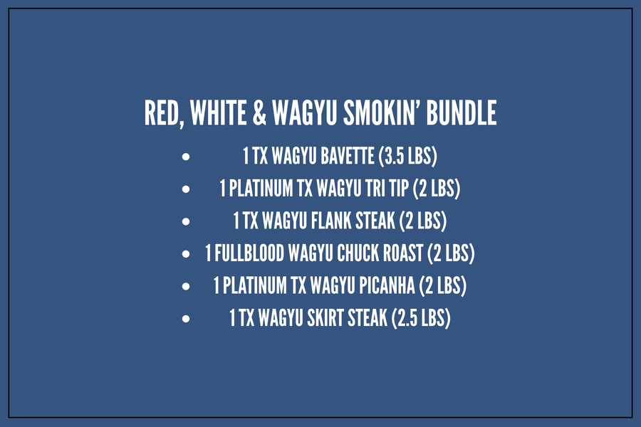 Red, White & Wagyu Smokin' Bundle