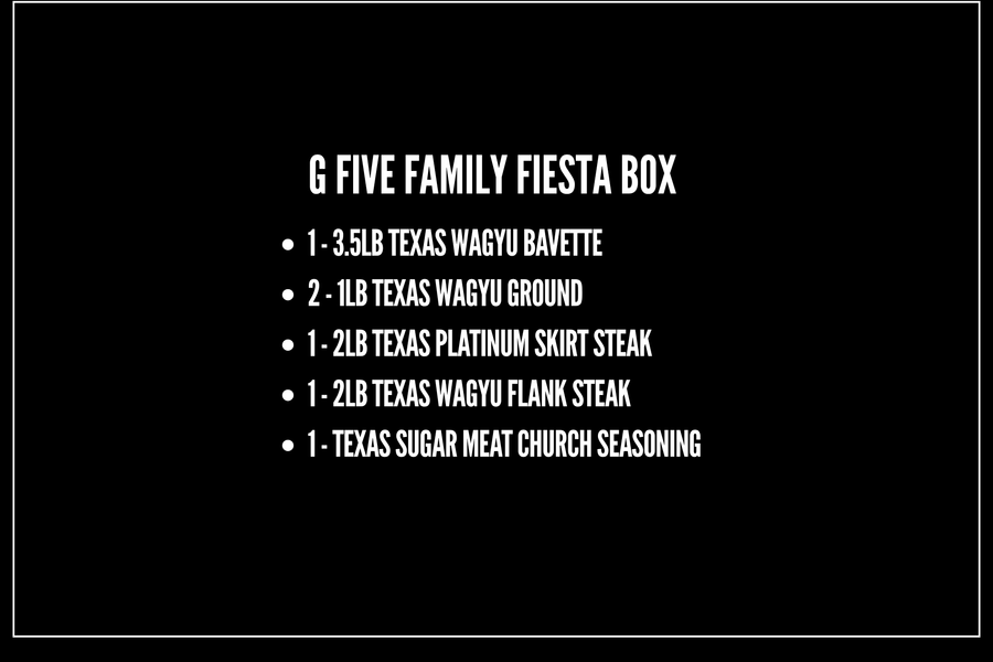 G Five Family Fiesta Box