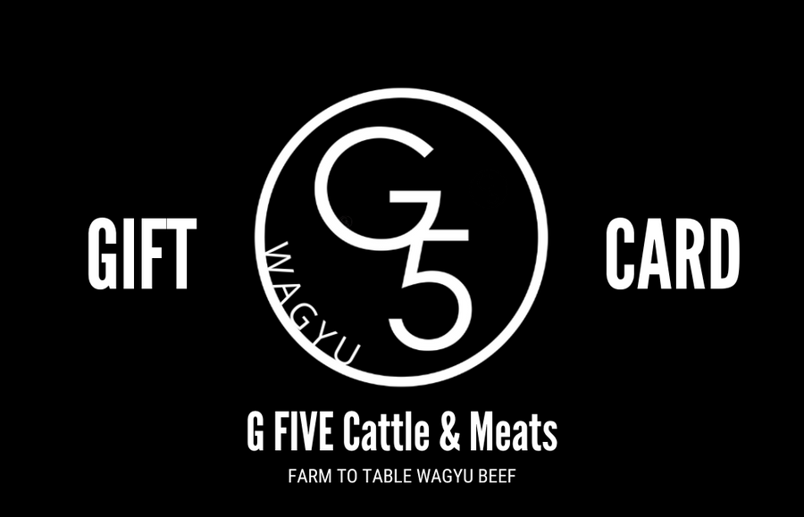 G FIVE Cattle & Meats Online Gift Card