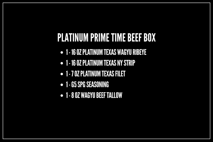 Platinum Prime Time Beef Box